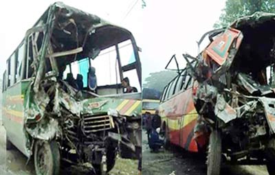 8 died as buses, truck collide in Dhamrai